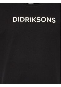 Didriksons T-Shirt Harald 505551 Czarny Regular Fit. Kolor: czarny. Materiał: bawełna