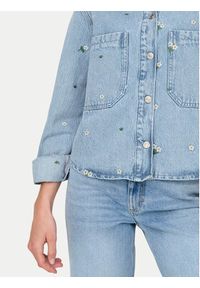 only - ONLY Koszula jeansowa Cassie 15349520 Niebieski Oversize. Kolor: niebieski. Materiał: bawełna #3