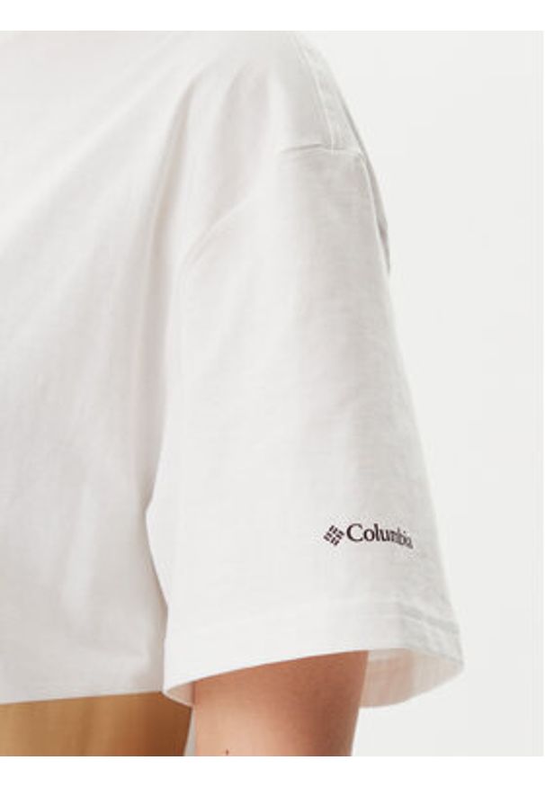 columbia - Columbia T-Shirt Rolling Bend™ Graphic 2120031 Biały Oversize. Kolor: biały. Materiał: bawełna