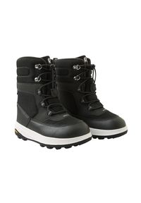 Buty zimowe dziecięce z membraną Reima Laplander 2.0. Kolor: czarny. Sezon: zima. Sport: turystyka piesza #1