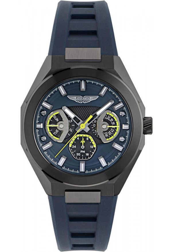 Zegarek męski Aston Martin MTRI1F501 niebieski. Kolor: niebieski