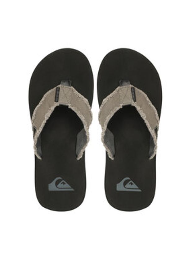 Quiksilver Japonki AQYL100047 Szary. Kolor: szary. Materiał: materiał