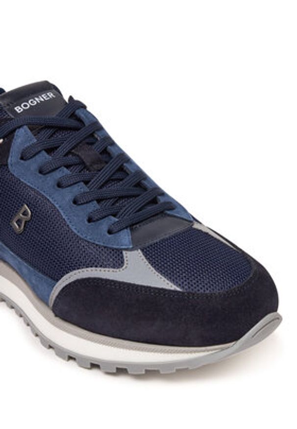 Bogner Sneakersy Newport 4 B 12521815 Granatowy. Kolor: niebieski. Materiał: skóra