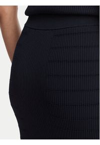 Guess Spódnica mini W5YD66 Z0130 Granatowy Slim Fit. Kolor: niebieski. Materiał: wiskoza #3
