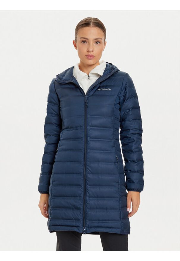 columbia - Columbia Płaszcz zimowy Lake 22™ II 2088322 Granatowy Regular Fit. Kolor: niebieski. Materiał: syntetyk. Sezon: zima