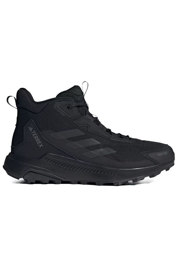Adidas - Buty męskie adidas Terrex Anylander Mid Rain.Rdy Hiking ID0898 - czarne. Kolor: czarny. Materiał: syntetyk. Szerokość cholewki: normalna. Model: Adidas Terrex. Sport: wspinaczka