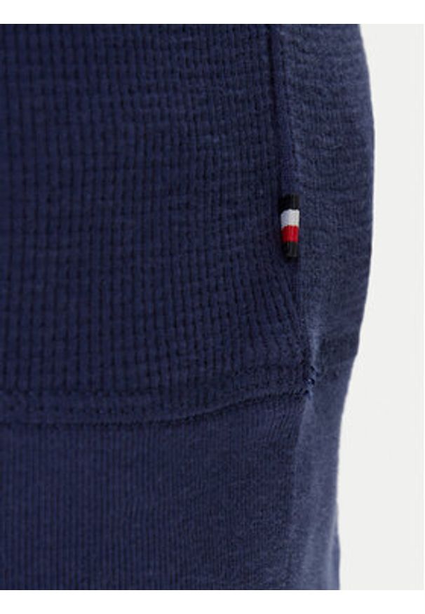 TOMMY HILFIGER - Tommy Hilfiger Bluza UM0UM03620 Niebieski Regular Fit. Kolor: niebieski. Materiał: bawełna