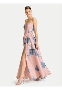 Swing Sukienka wieczorowa 5AK12800 Różowy Regular Fit. Kolor: różowy. Materiał: syntetyk. Styl: wizytowy #5