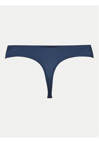 Hunkemöller Stringi Marine 206319 Granatowy. Kolor: niebieski. Materiał: syntetyk #3