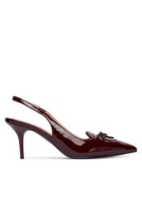 Love Moschino - Szpilki LOVE MOSCHINO. Kolor: czerwony. Obcas: na szpilce #1