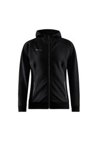 Bluzy sportowa damska Craft Core Soul Full Zip. Typ kołnierza: kaptur. Kolor: czarny #1