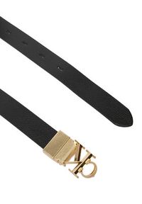 Calvin Klein Pasek Damski Facet Ck 25Mm Pebble Rev/Adj LV04F7044G Czarny. Kolor: czarny. Materiał: skóra #2