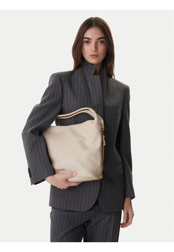 Liu Jo Torebka AA6058 ES026 Écru. Materiał: skórzane