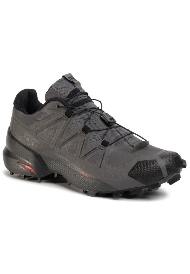 salomon - Buty do biegania Salomon. Kolor: szary. Model: Salomon Speedcross