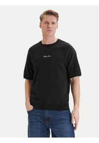 Guess Jeans Bluza M6GQB2 KCPR1 Czarny Oversize. Kolor: czarny. Materiał: bawełna #1