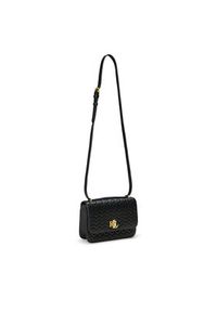 Lauren Ralph Lauren - LAUREN RALPH LAUREN Torebka 431966768003 Czarny. Kolor: czarny. Materiał: skórzane #5