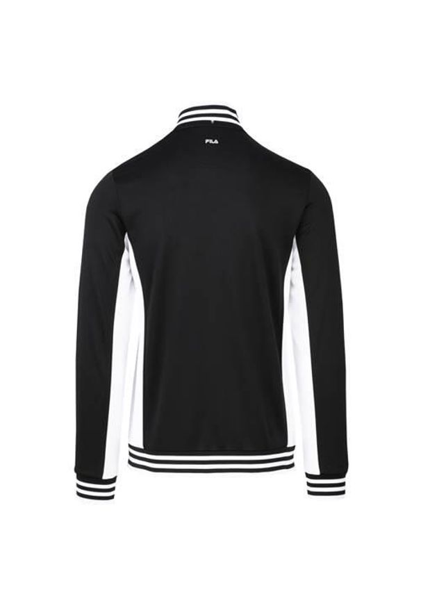 Bluza treningowa męska Fila Olaf Classic Retrolook. Kolor: czarny