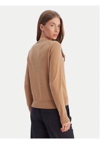 Polo Ralph Lauren Kardigan 211971871007 Beżowy Slim Fit. Typ kołnierza: polo. Kolor: beżowy. Materiał: bawełna #8