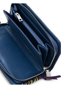 Desigual Portfel 26SAYD05 Niebieski. Kolor: niebieski. Materiał: materiał #5