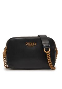 Guess Torebka Sarita (VA) HWVA93 27140 Czarny. Kolor: czarny. Materiał: skórzane