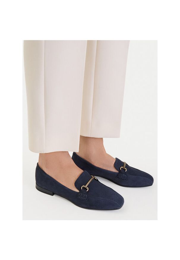 Loafersy Lasocki. Kolor: niebieski