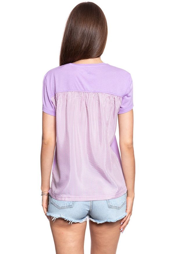 Mustang - MUSTANG T SHIRT DAMSKI Alina C Fabricmix 1009457 8495