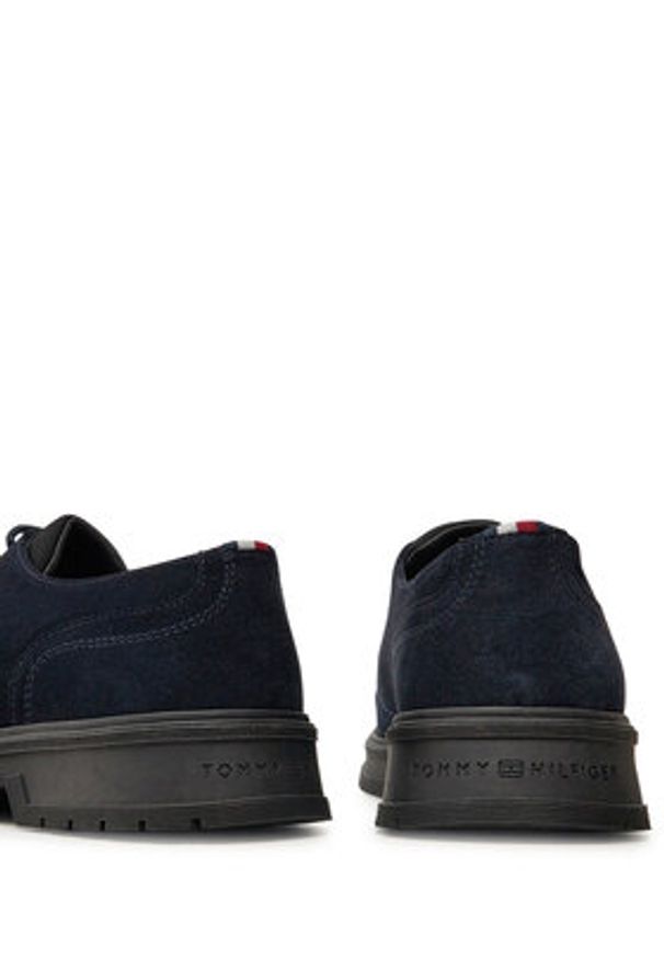 TOMMY HILFIGER - Tommy Hilfiger Półbuty Core FM0FM05171 Granatowy. Kolor: niebieski. Materiał: skóra, zamsz