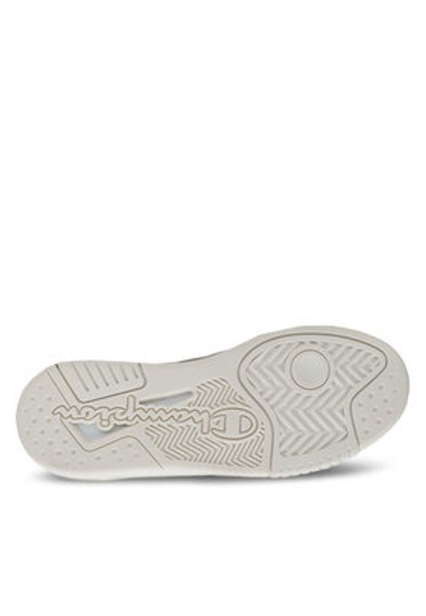 Champion Sneakersy ZN80 LOW BOUCLET S11701-WW017 Écru. Materiał: skóra