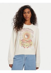 Billabong Bluza Balanced Out EBJSF00171 Beżowy Regular Fit. Kolor: beżowy. Materiał: bawełna