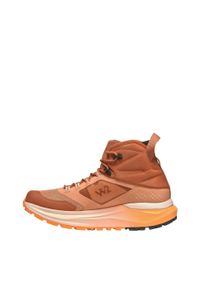 TECNICA - Buty trekkingowe damskie Tecnica Agate S Mid Gtx. Wysokość cholewki: za kostkę. Kolor: brązowy, pomarańczowy, wielokolorowy. Materiał: syntetyk, materiał. Szerokość cholewki: normalna