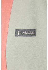 columbia - Columbia bluza damska kolor zielony wzorzysta. Kolor: zielony. Materiał: dzianina #6