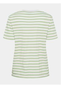 Pieces T-Shirt Ria 17146339 Zielony Regular Fit. Kolor: zielony. Materiał: bawełna #4