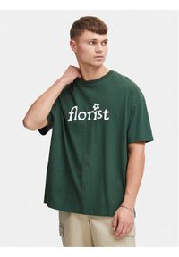 !SOLID - Solid T-Shirt 21108143 Zielony Regular Fit. Kolor: zielony. Materiał: bawełna #1