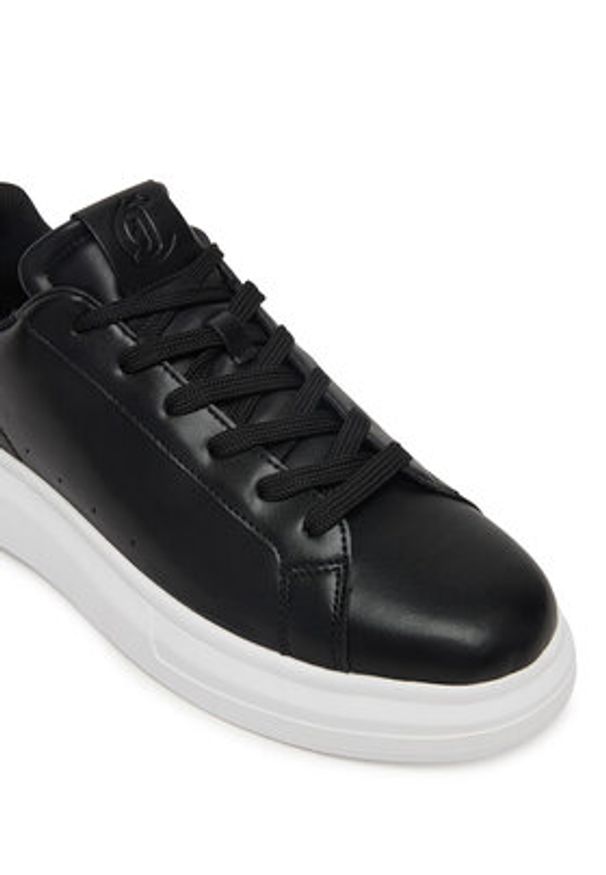 Just Cavalli Sneakersy 80QA3SBG ZPC20 Czarny. Kolor: czarny. Materiał: skóra
