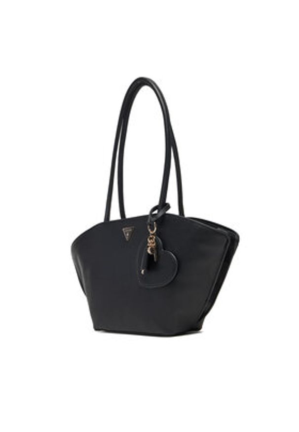 Guess Torebka Bolena HWZG92 07090 Czarny. Kolor: czarny. Materiał: skórzane