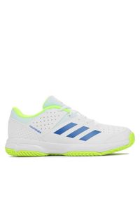Adidas - adidas Buty halowe Court Stabil Shoes HP3368 Biały. Kolor: biały