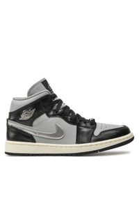 Nike Sneakersy Air Jordan 1 Mid Se FB9892 002 Szary. Kolor: szary. Materiał: skóra. Model: Nike Air Jordan #1