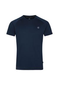 DARE 2B - T-shirt Męski Niska Waga Accelerate. Kolor: szary, niebieski, wielokolorowy. Sport: turystyka piesza #1