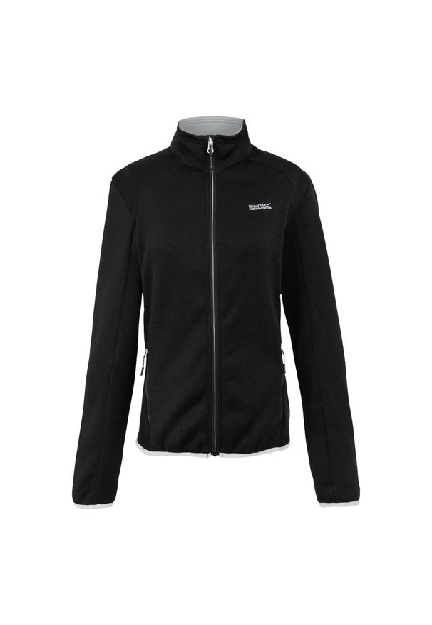 Regatta - Bluza Polarowa Damska Pełen Suwak Newhill II. Kolor: czarny, wielokolorowy, brązowy, biały. Materiał: polar. Sezon: zima. Styl: sportowy. Sport: turystyka piesza