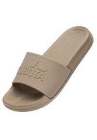 Kubota Klapki Basenowe Basic Plain. Kolor: beżowy
