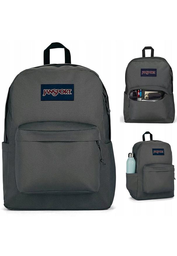Vans - JanSport Superbreak Backpack EK0A5BAGN60 szary One size. Kolor: szary