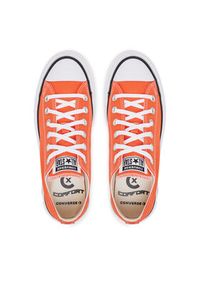 Converse Trampki Chuck Taylor All Star Lift Double Stack Platform A16284C Czerwony. Kolor: czerwony. Materiał: materiał. Obcas: na platformie #6