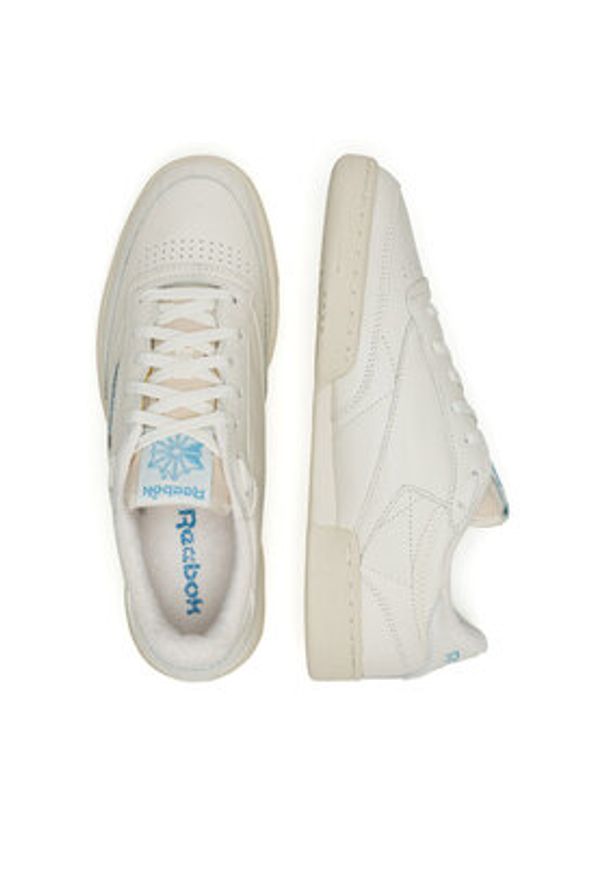 Reebok Sneakersy CLUB C 85 VINTAGE 100007794 Beżowy. Kolor: beżowy. Materiał: skóra. Model: Reebok Club