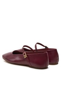 TOMMY HILFIGER - Tommy Hilfiger Baleriny Maryjane FW0FW08294 Fioletowy. Kolor: fioletowy. Materiał: skóra #3