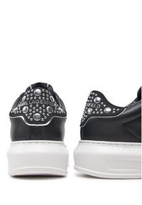 Karl Lagerfeld - KARL LAGERFELD Sneakersy KL62529M Czarny. Kolor: czarny. Materiał: skóra #4