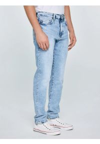 Big-Star - Jeansy męskie jasnoniebieskie Harper 173. Stan: podwyższony. Kolor: niebieski. Sezon: lato. Styl: retro, vintage #2