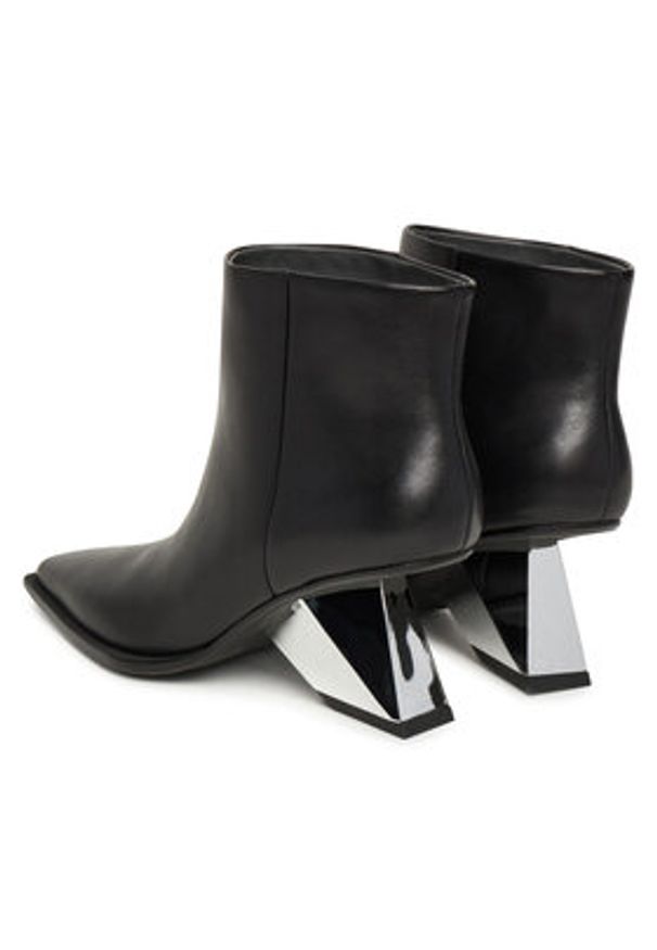 United Nude Botki Rockit Pull On Bootie 109470116 Czarny. Kolor: czarny. Materiał: skóra