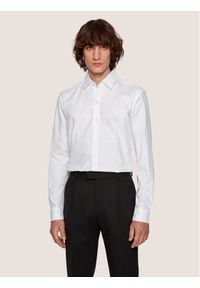 BOSS - Boss Koszula Robbie 50438496 Biały Sharp Fit. Kolor: biały. Materiał: bawełna #1