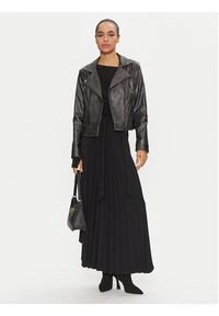 Joseph Ribkoff Spódnica plisowana 243117 Czarny Regular Fit. Kolor: czarny. Materiał: syntetyk #3