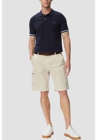 Guess - GUESS Granatowy męski t-shirt polo Lyle, Rozmiar L. Okazja: na co dzień. Typ kołnierza: polo. Kolor: niebieski. Styl: elegancki, casual, klasyczny #2